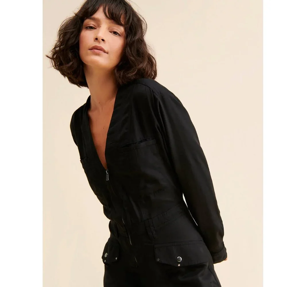 Free People Time For Me Coveralls NEW - Picture 2 of 8